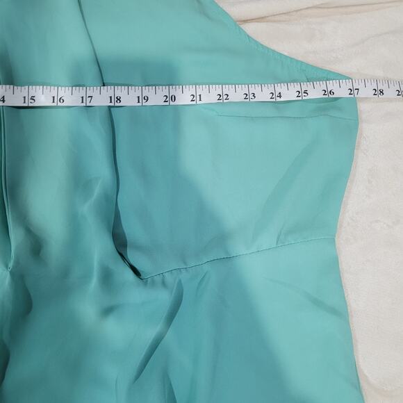 Torrid Peplum Georgette Button-Front Tie-Front Blouse - Size 3X - Picture 9 of 11